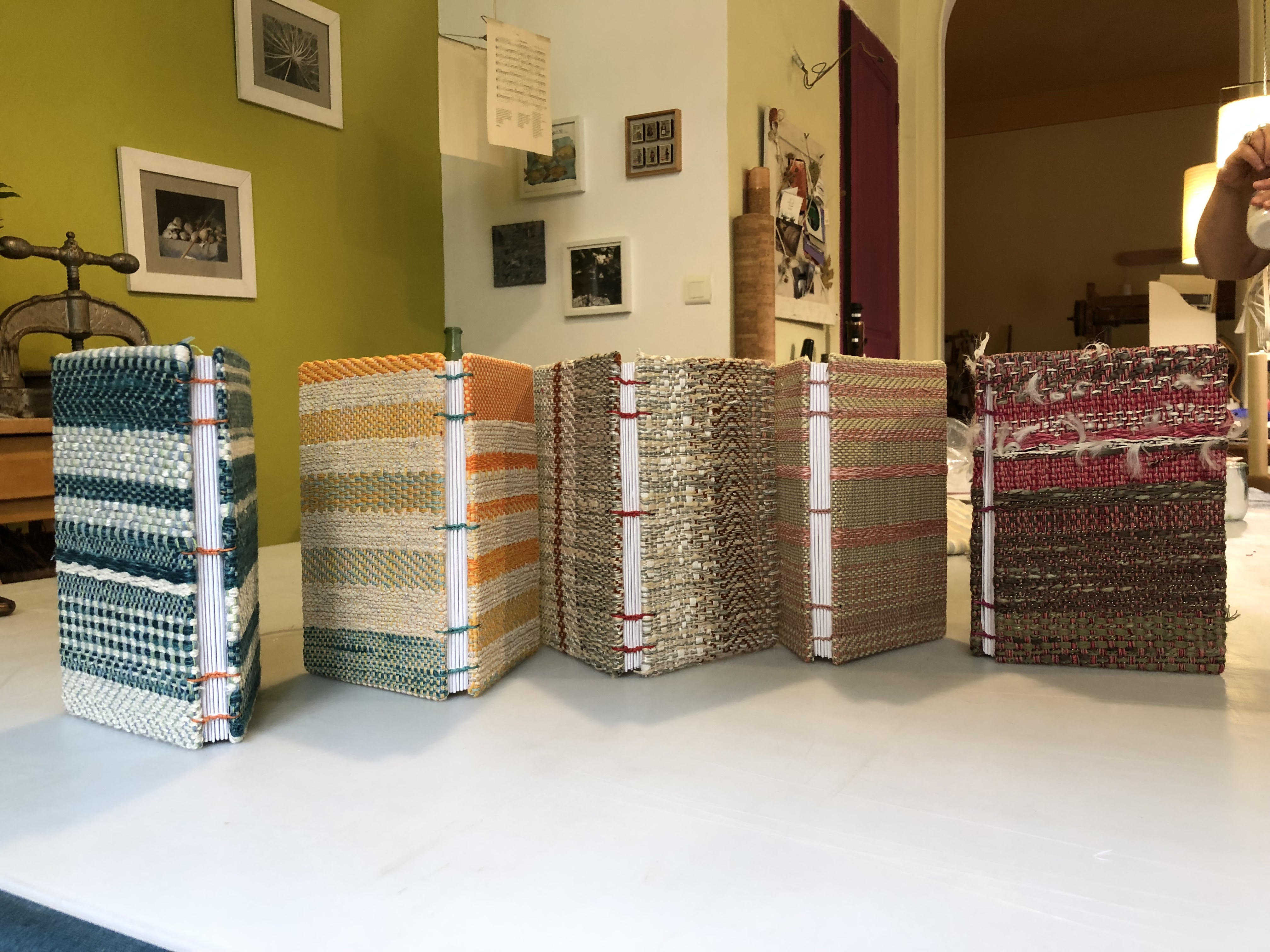 atelier tissage reliure copte 1