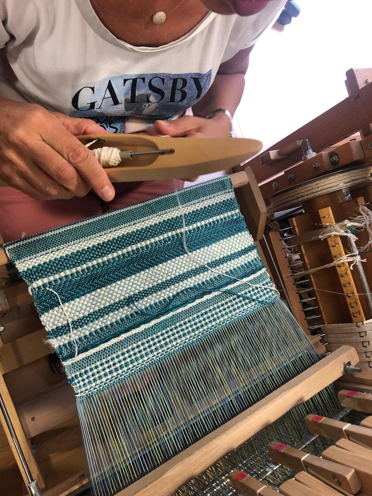 atelier tissage reliure copte 2