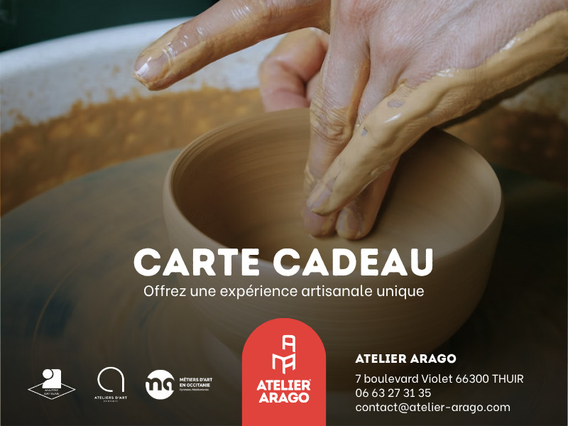Carte cadeau Atelier Arago